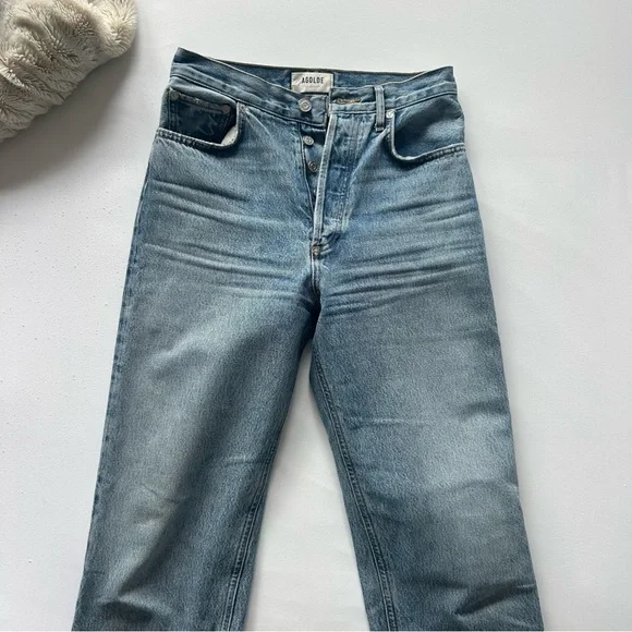 Agolde 90s Pinch Waist High Rise Straight Jean - Picture 5 of 9